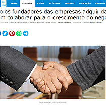 Como os fundadores das empresas adquiridas podem colaborar para o crescimento do negcio